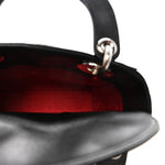 Lambskin Cannage Mini Lady Dior Black