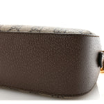 GG Supreme Monogram Web Neo Vintage Shoulder Bag Beige New Acero Crop