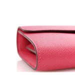 Epsom Alligator Lizard Constance Wallet To Go Rose Extreme