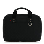 Rubber Guccissima Laptop Briefcase Black