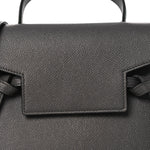 Grained Calfskin Nano Belt Bag Grey