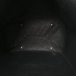 Heritage Grain Check Embossed Medium Dewsbury Tote Black