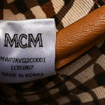 Visetos Medium Liz Reversible Shopper Tote Cognac