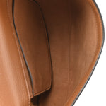 Eco Grainy Alter Mat Studded Frayme Flap Shoulder Bag Pecan