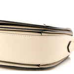 Textured Calfskin Small Ophidia Flap Messenger Bag Mystic White