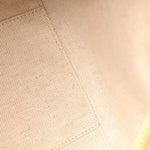 Calfskin Diana Bamboo Boston Oatmeal Vintage Green