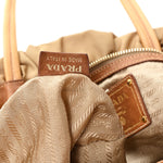 Nylon Jacquard Logo Drawstring Tote Sesamo