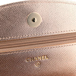 Metallic Caviar Timeless CC Wallet On Chain WOC Copper