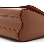 Calfskin Catogram Twist Shoulder Bag MM Marron