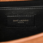 Suede Small Monogram Kate Satchel Macaron