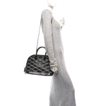 Lambskin Malletage Alma PM Black