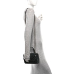 Glazed Calfskin Pilot Essentials Flap Black