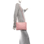 Visetos Medium Crossbody Pouch Soft Pink