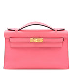 Swift Kelly Pochette Clutch Rose Azalee