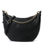 Empreinte Monogram Giant Loop Hobo Black