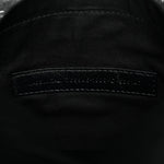 Arena Calfskin Medium Monaco Chain Shoulder Bag Black