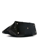 Monogram Large Punch Tote Black