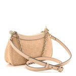 Denim GG Monogram Calfskin Small Shoulder Bag Souffle Rose