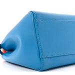 Nappa Colorblock Mini Peekaboo Iconic Satchel Blue Royal Papavero Cuoio