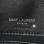 Lambskin Chevron Quilted Mini LouLou Black