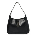 Calfskin Jackie O Hobo Black