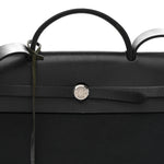 Military Toile Vache Hunter Herbag Messenger 39 Black