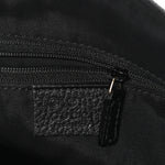 Guccissima Suede Crossbody Bag Black