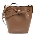Calfskin Mini Mini Bucket Bag Biscotto