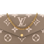 Empreinte Monogram Giant Felicie Pochette Tourterelle Creme