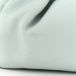 Lambskin Mini Cloud Clutch Seafoam