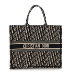 Oblique Large Book Tote Blue Multicolor