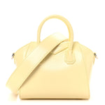 Box Calfskin Toy Antigona Soft Yellow Natural Beige