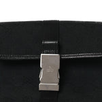 GG Monogram Web Buckle Belt Bag Black