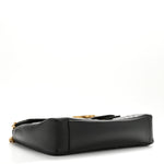 Calfskin Matelasse Medium GG Marmont Shoulder Bag Black