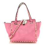 Vitello Mini Rockstud Tote Ninphea