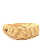 Fabric Crochet Wander Hobo Beige Khaki