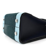 Calf Hair Calfskin Tri-Color Mini Diorever Flap Green