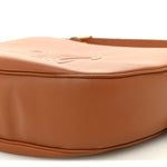 Supple Calfskin Medium Triomphe Heloise Shoulder Bag Tan