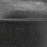 Saffiano Striped Mini Diag Binder Clip Bag Black White Indus