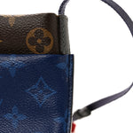 Monogram Small Outdoor Pouch Pacific Blue