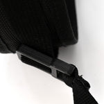 Soft GG Supreme Monogram Calfskin Web Double Buckle Backpack Black