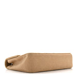 Jersey Quilted Medium Single Flap Beige