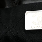 Shiny Calfskin Quilted Mini Chanel 22 So Black
