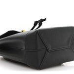 Calfskin Lockme Mini Backpack Black