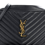 Calfskin Matelasse Monogram Lou Camera Bag Deep Marine