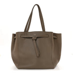 Soft Grained Calfskin Small Belt Cabas Phantom Taupe