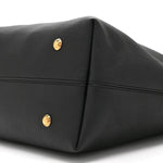 Grained Calfskin Low Key Hobo MM Black
