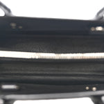 Calfskin Crocodile Embossed Baby Sac De Jour Black