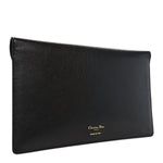 Goatskin Saddle Pouch Black