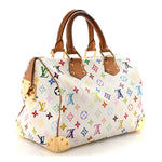 Monogram Multicolor Speedy 30 White